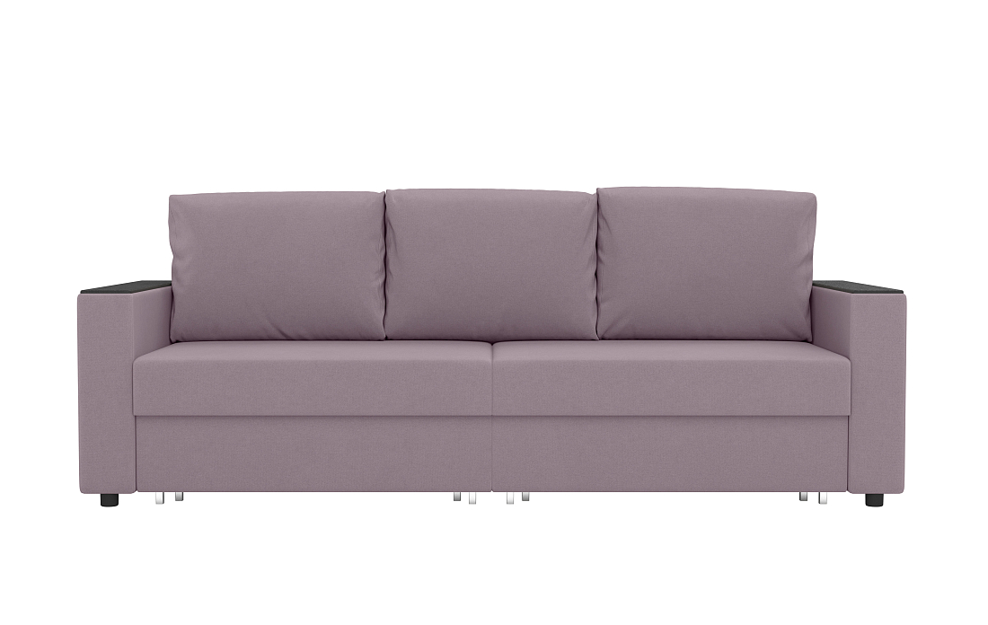 Гермес / Диван - кровать 3-х мест велюр велутто пастельно-розовый 11